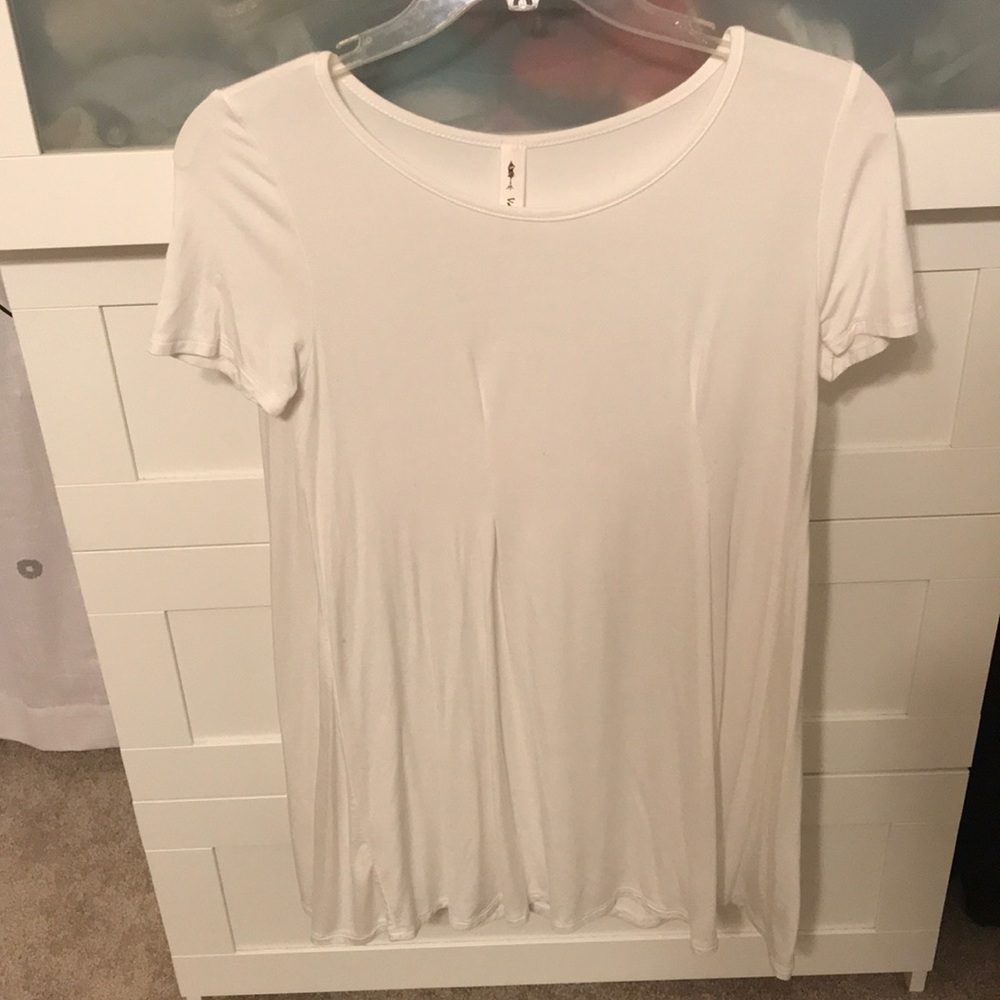 White tunic blouse